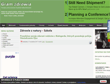 Tablet Screenshot of gramzdrowia.pl